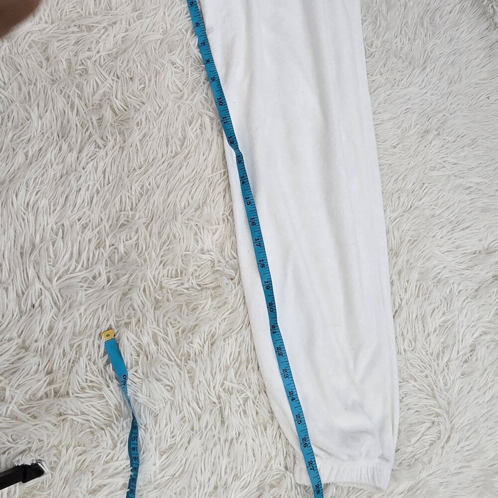 Playboy X Missguided White Country Club Sweatpants 4 - Picture 9 of 11